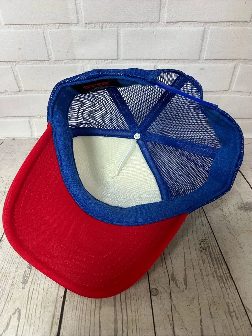 Southern Bliss God Bless America Bow Otto Trucker Hat Snapback Mesh Patriotic